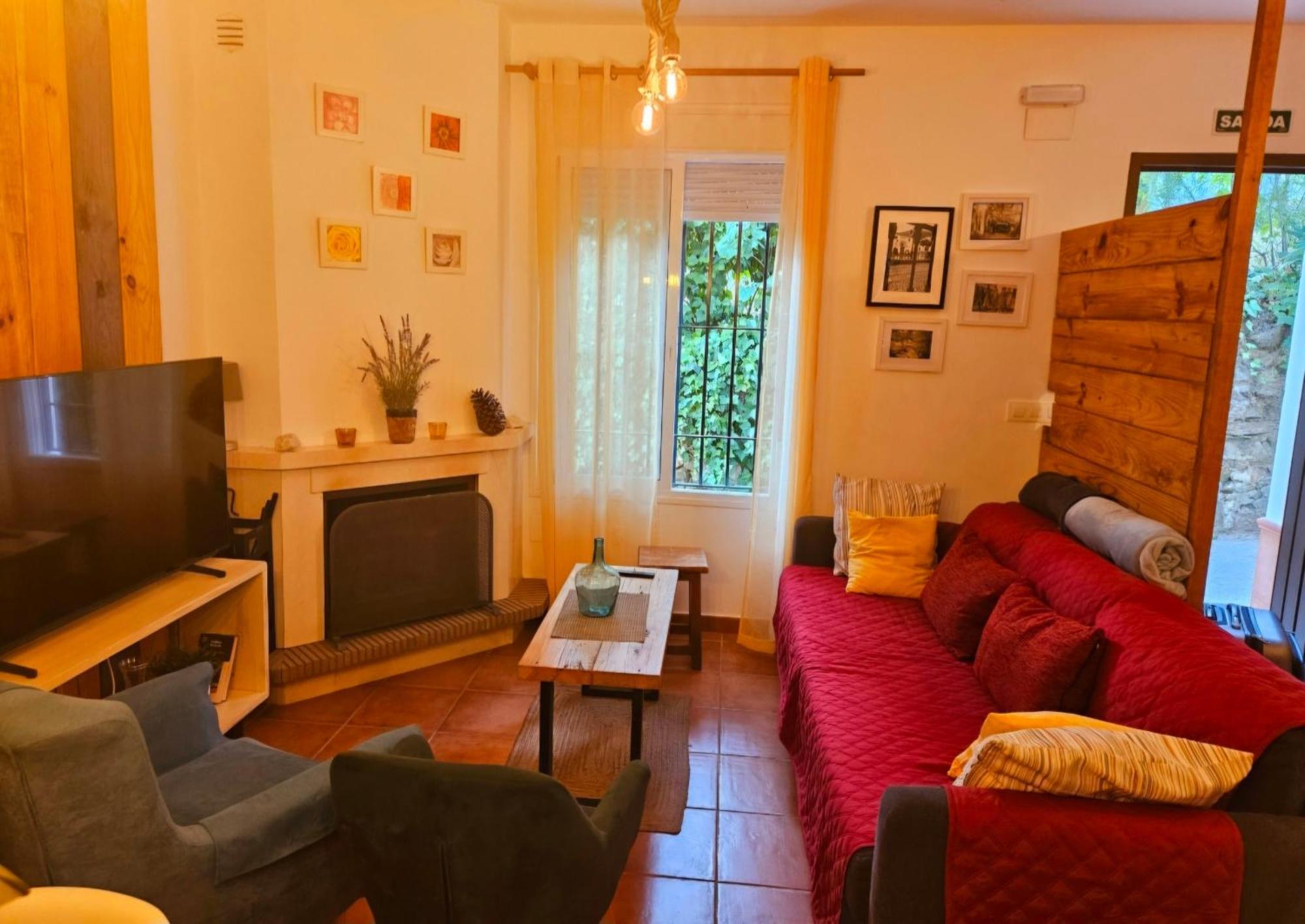 Вилла La Casa Junto Al Sendero Del Rio & Piscina # Aire Acondicionado Лос-Ромерос Экстерьер фото